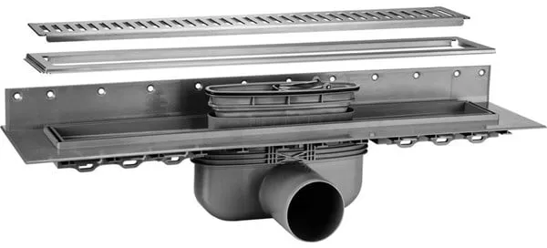 Purus line Bodenablauf Komplettpaket 900 mm