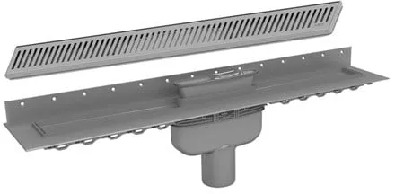 Purus line Bodenablauf Set 800 mm vertikal