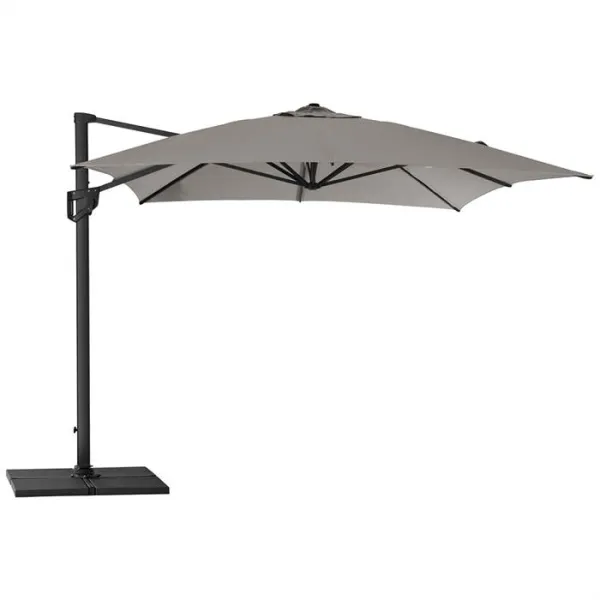 Cane-Line Hyde Luxe Sonnenschirm inkl. Sockel - 3x4 m.