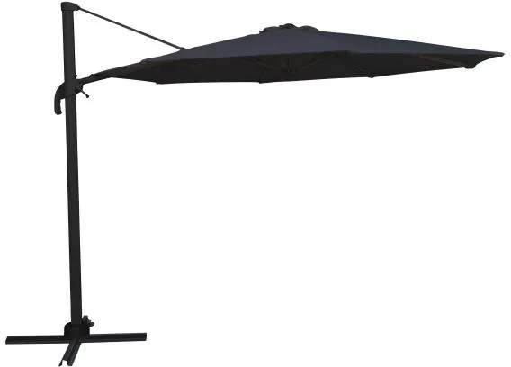 Roma Sonnenschirm 360°-Drehung Marineblau 250cm