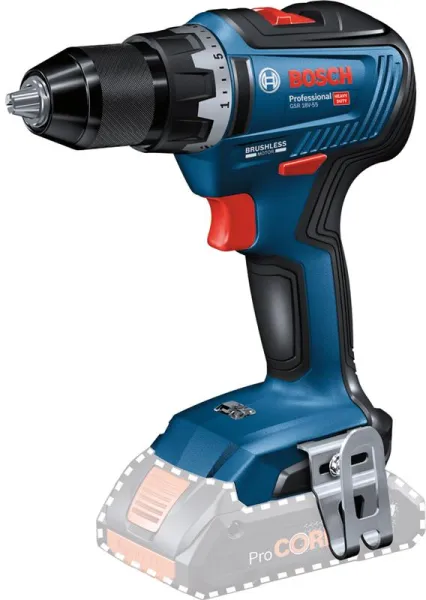 Bosch Bohr-/Schraubendreher GSR 18V-55 Solo