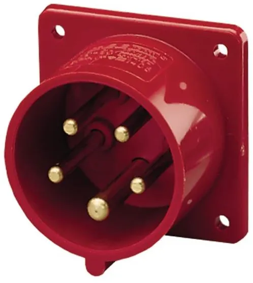 Mennekes CEE-Geräteeinlass 5-polig 16A 400V IP44 6H