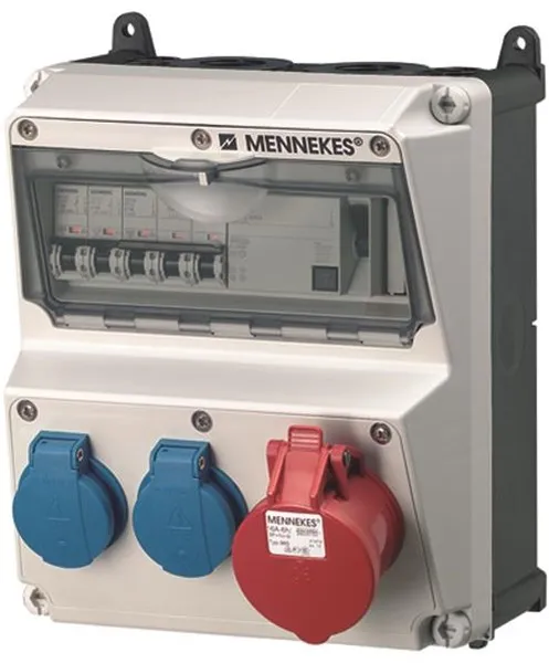 Mennekes AMAXX-Panel Schuko 5-polig 16Aol IP44